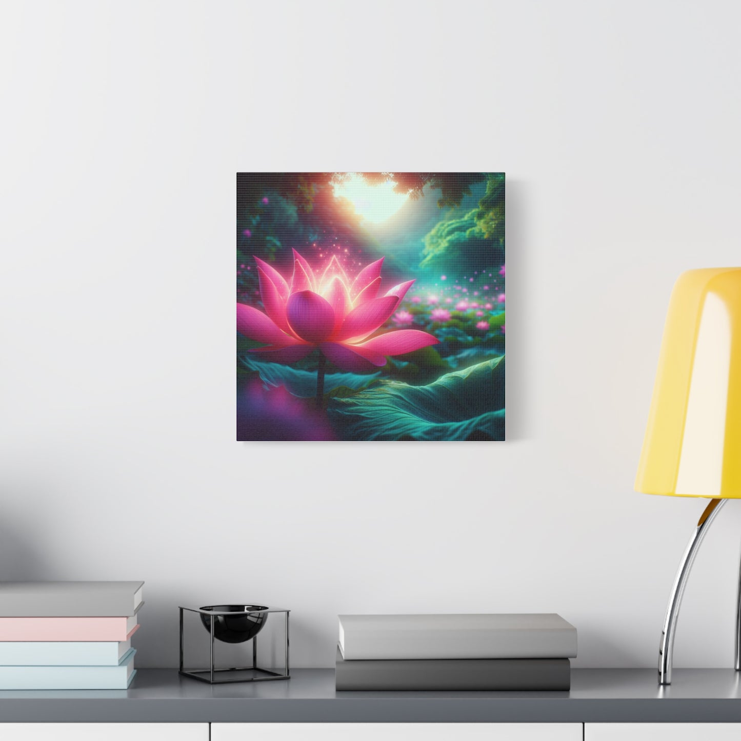 Serene Lotus Blossom Canvas Art - Tranquil Nature Decor