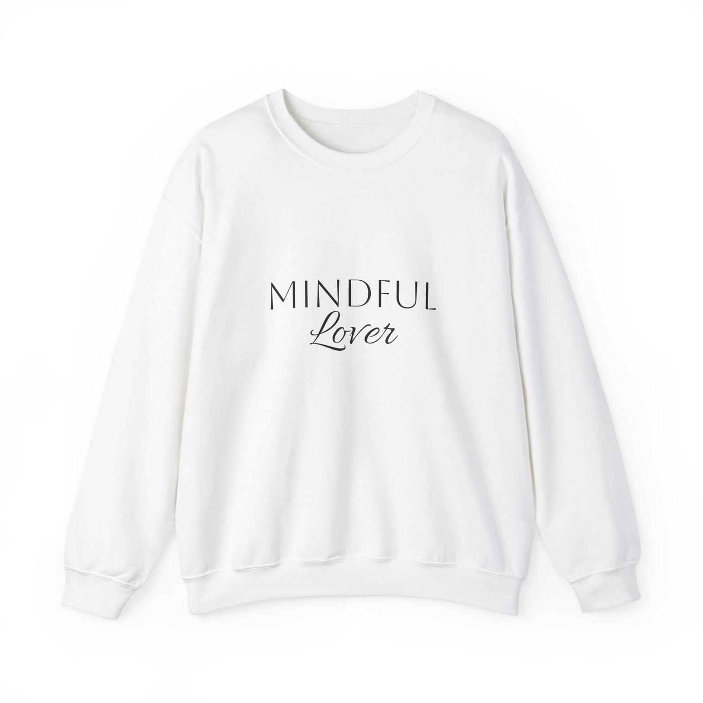 Mindful Lover Unisex Crewneck Sweatshirt - Cozy & Inspirational Apparel