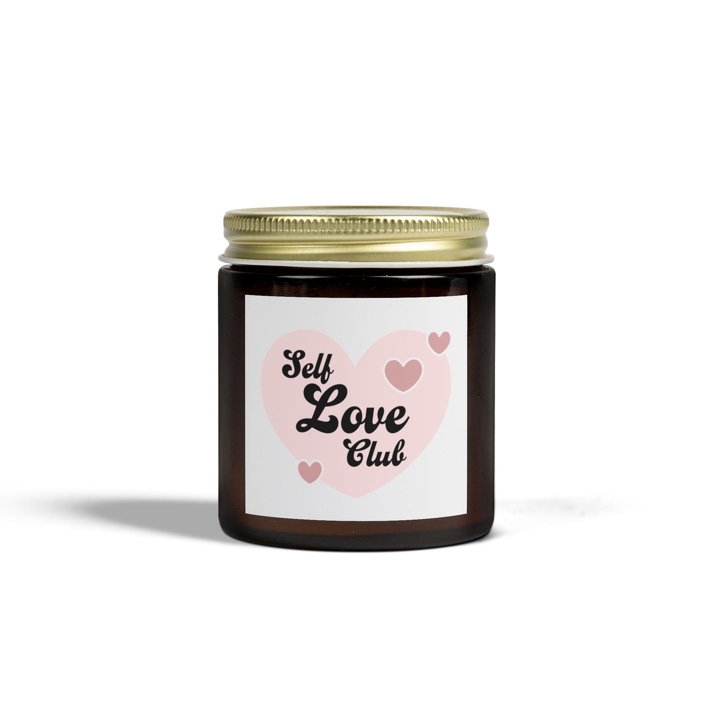 Self Love Club Scented Candle - Coconut Apricot Wax (4oz, 9oz)