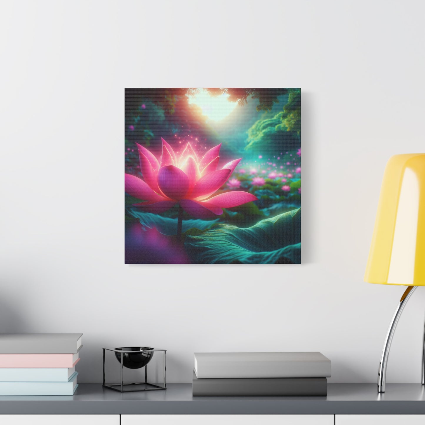 Serene Lotus Blossom Canvas Art - Tranquil Nature Decor