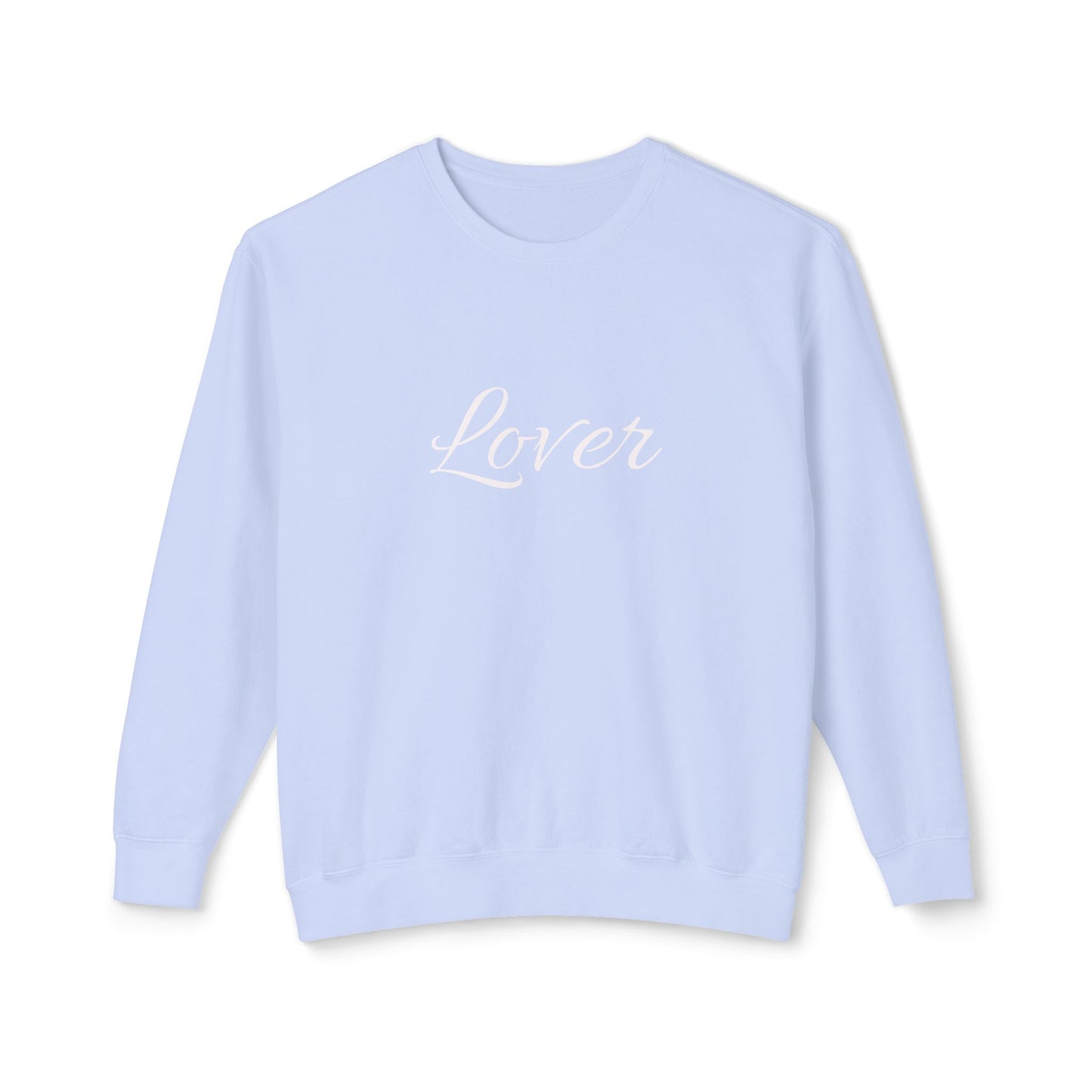 Lover Unisex Lightweight Crewneck Sweatshirt - Cozy Romantic Gift for Couples