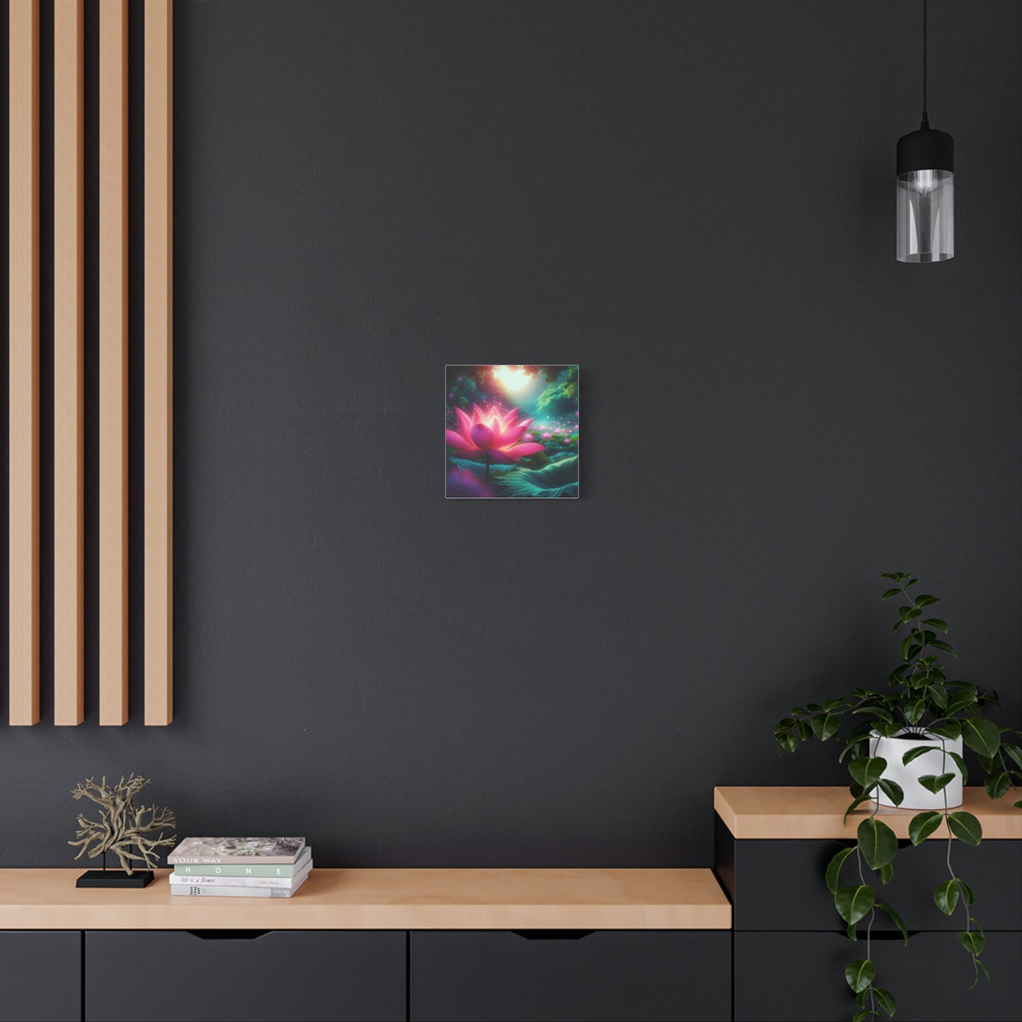 Serene Lotus Blossom Canvas Art - Tranquil Nature Decor