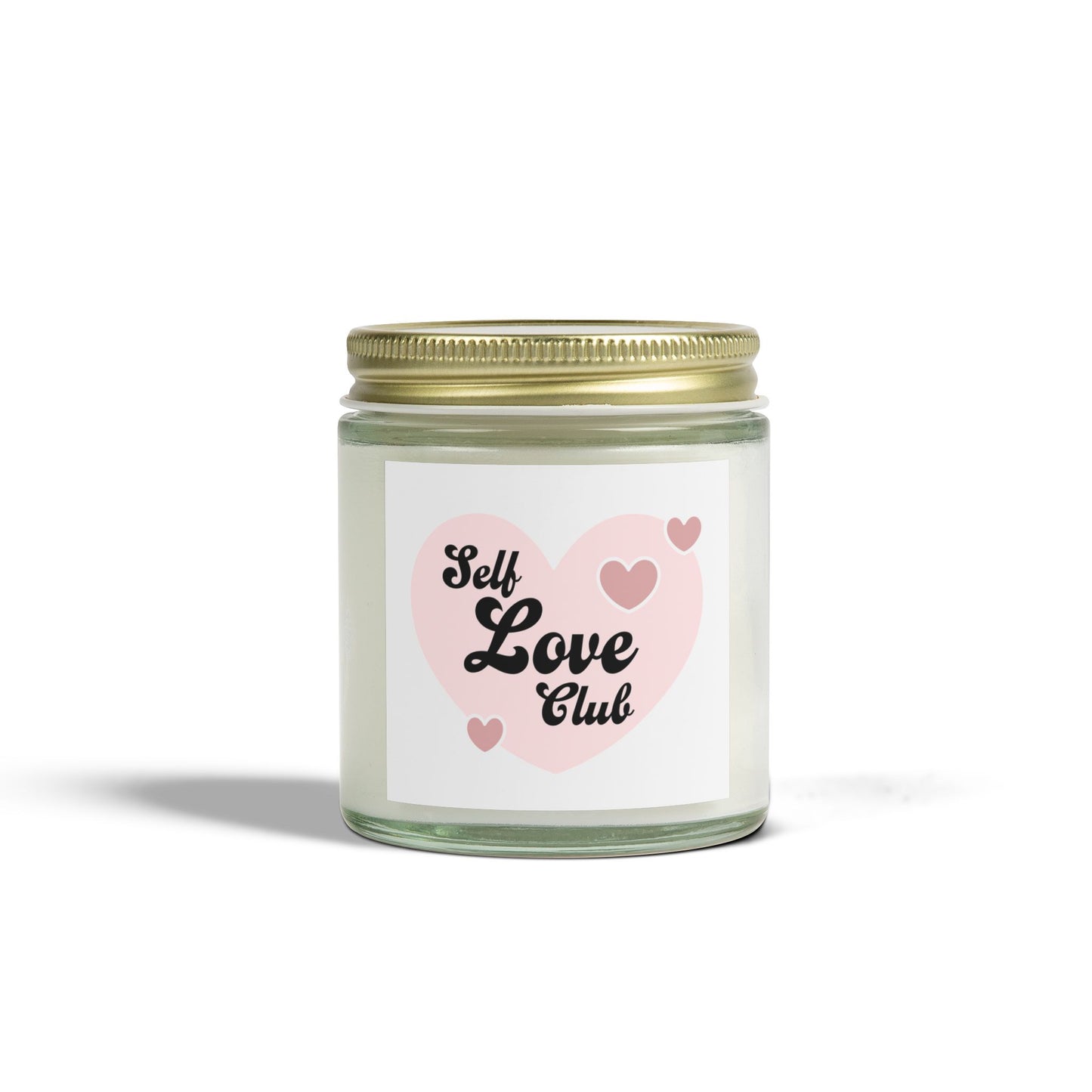 Self Love Club Scented Candle - Coconut Apricot Wax (4oz, 9oz)