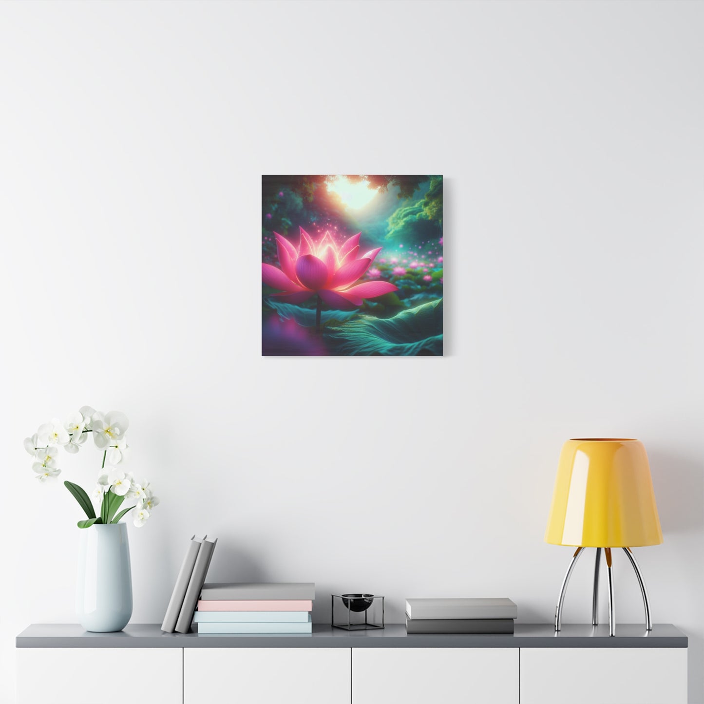 Serene Lotus Blossom Canvas Art - Tranquil Nature Decor