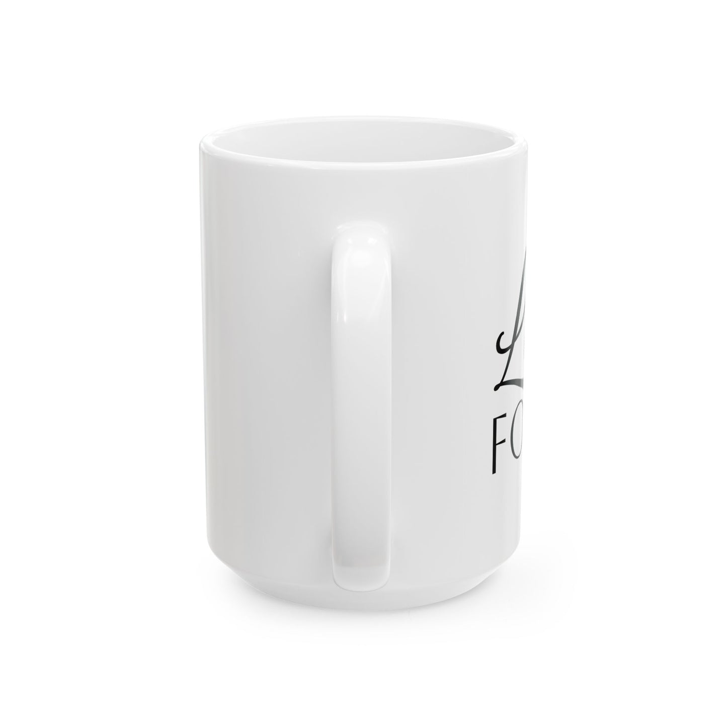 Lover Ceramic Mug - "Lover Forever" - Perfect Gift for Loved Ones